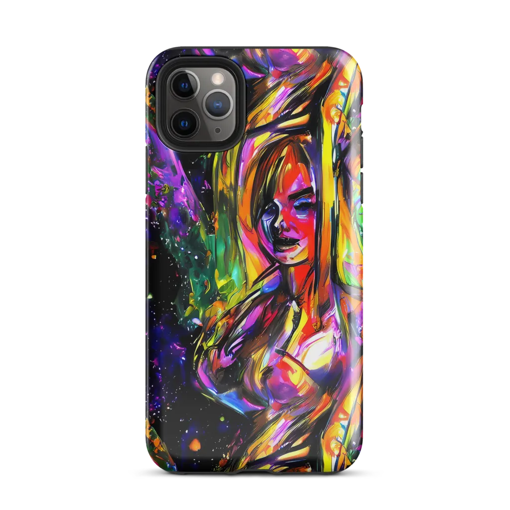 Galactic Flamenco on Tough Case for iPhone® — Front
