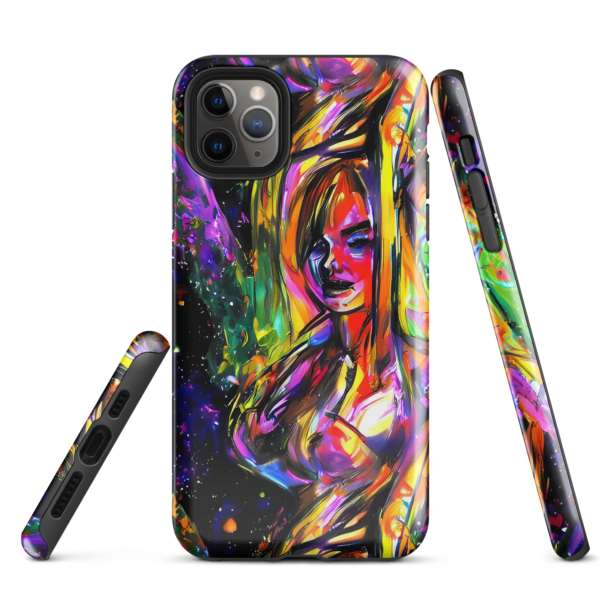 Galactic Flamenco on Tough Case for iPhone® — Front