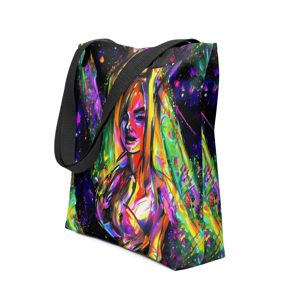 Galactic Flamenco on Tote Bag — Front