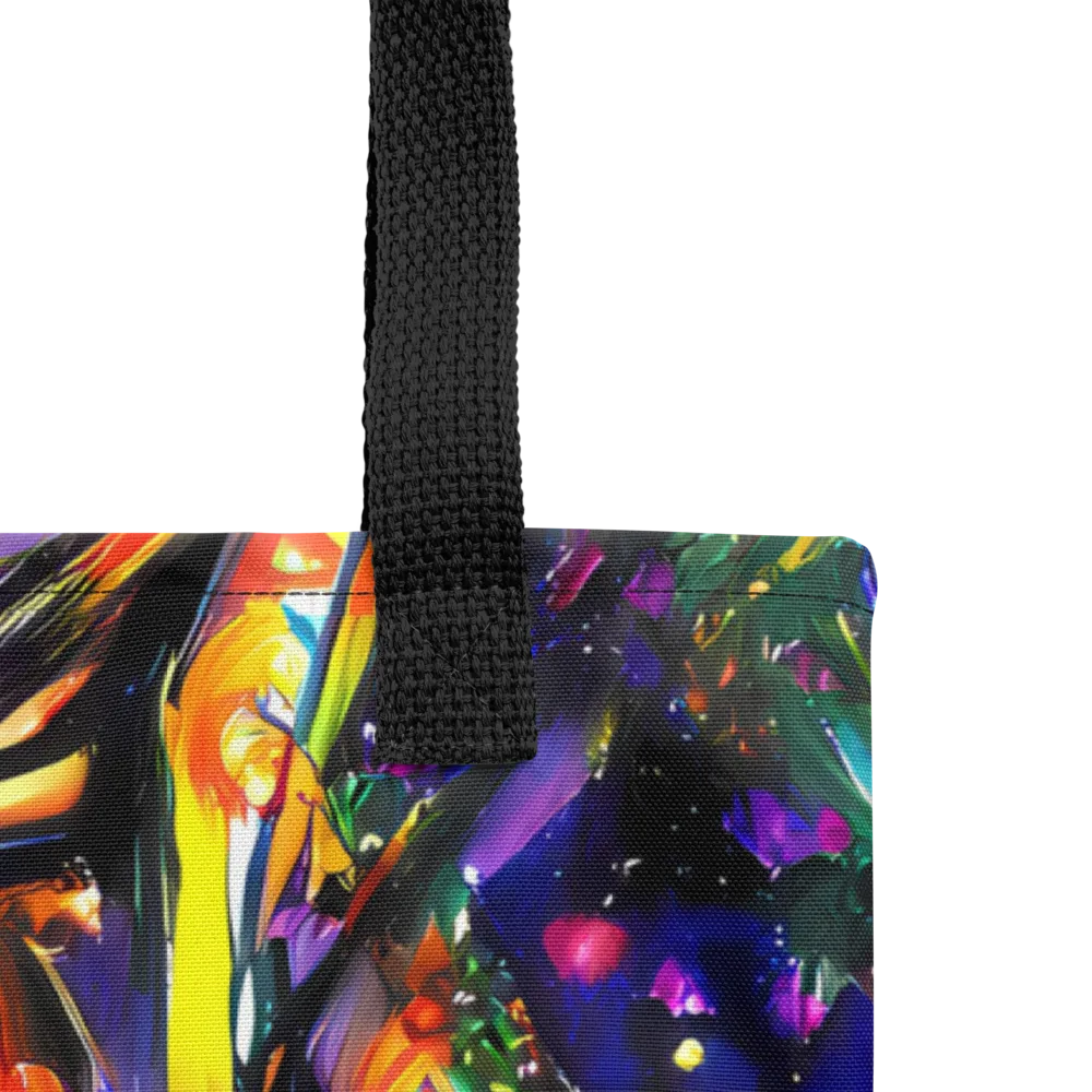 Galactic Flamenco on Tote Bag — Product details