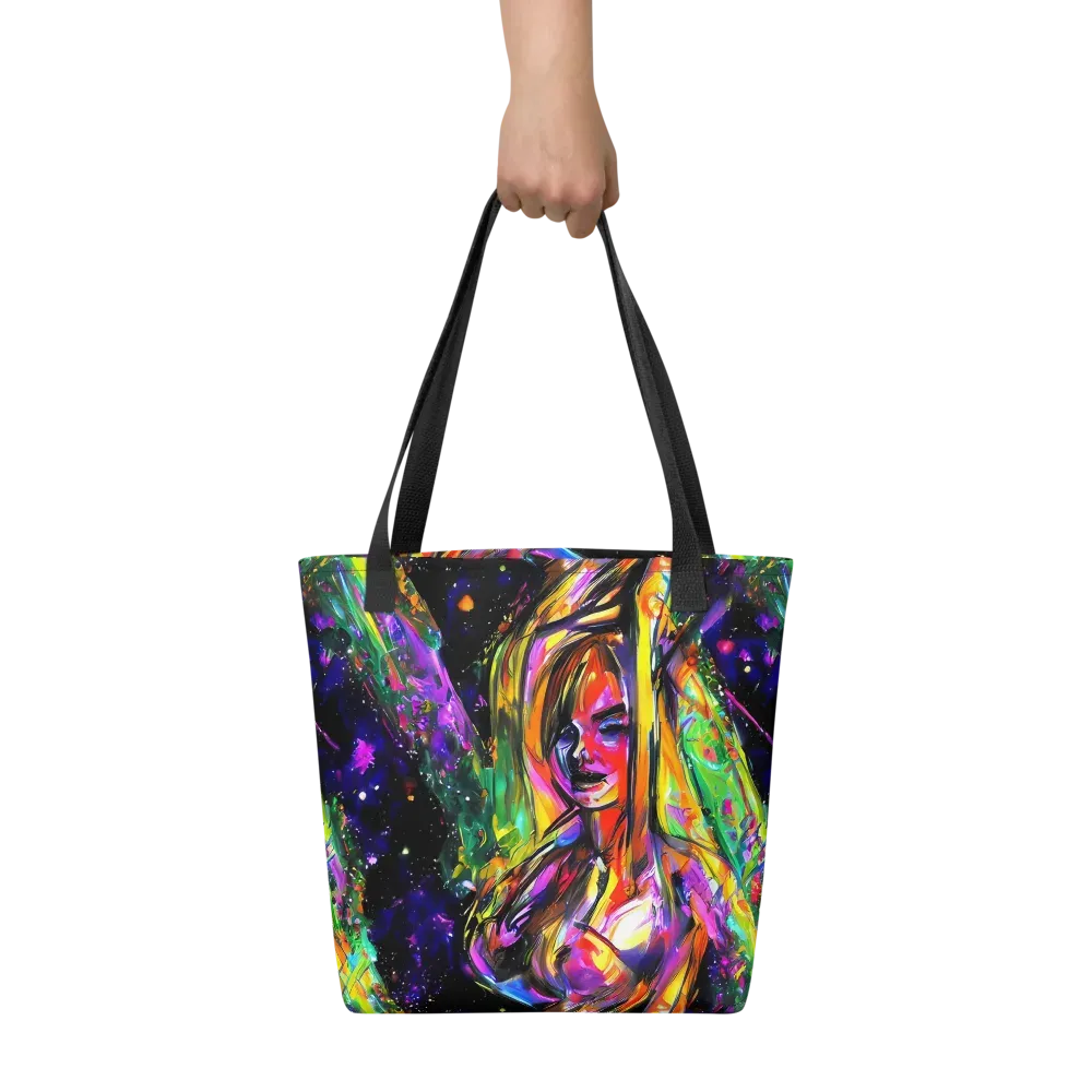 Galactic Flamenco on Tote Bag — Front
