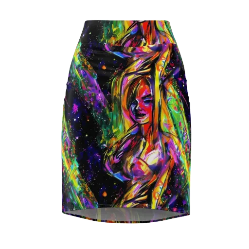 Galactic Flamenco on a Pencil Skirt