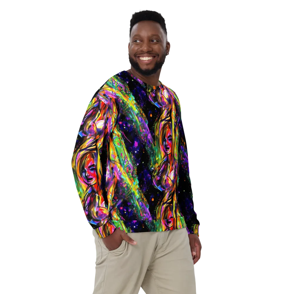 Galactic Flamenco on Sweatshirt — Front