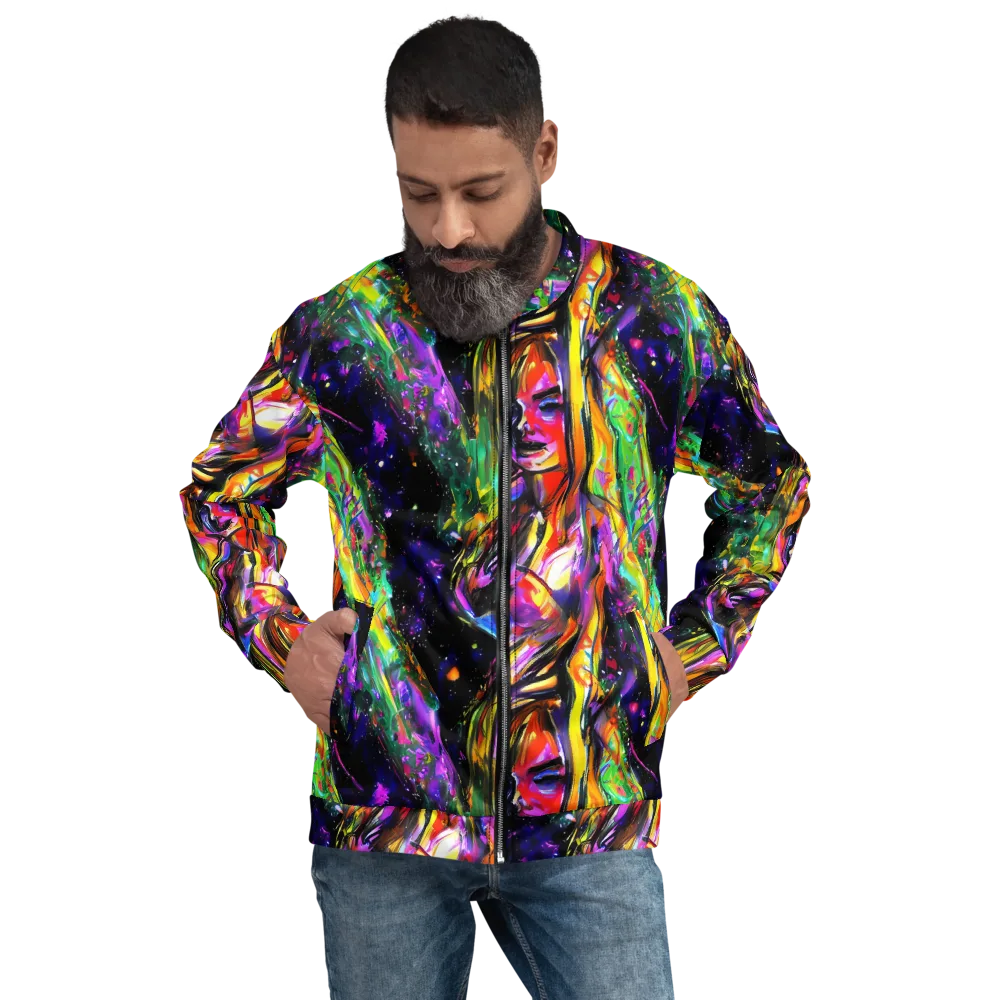 Galactic Flamenco on Bomber Jacket — Front