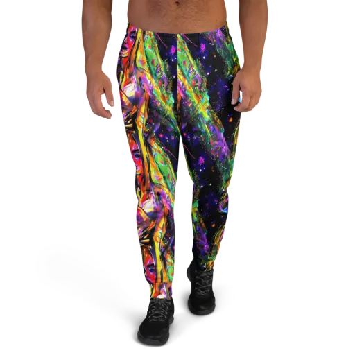 Galactic Flamenco on a Men's Joggers