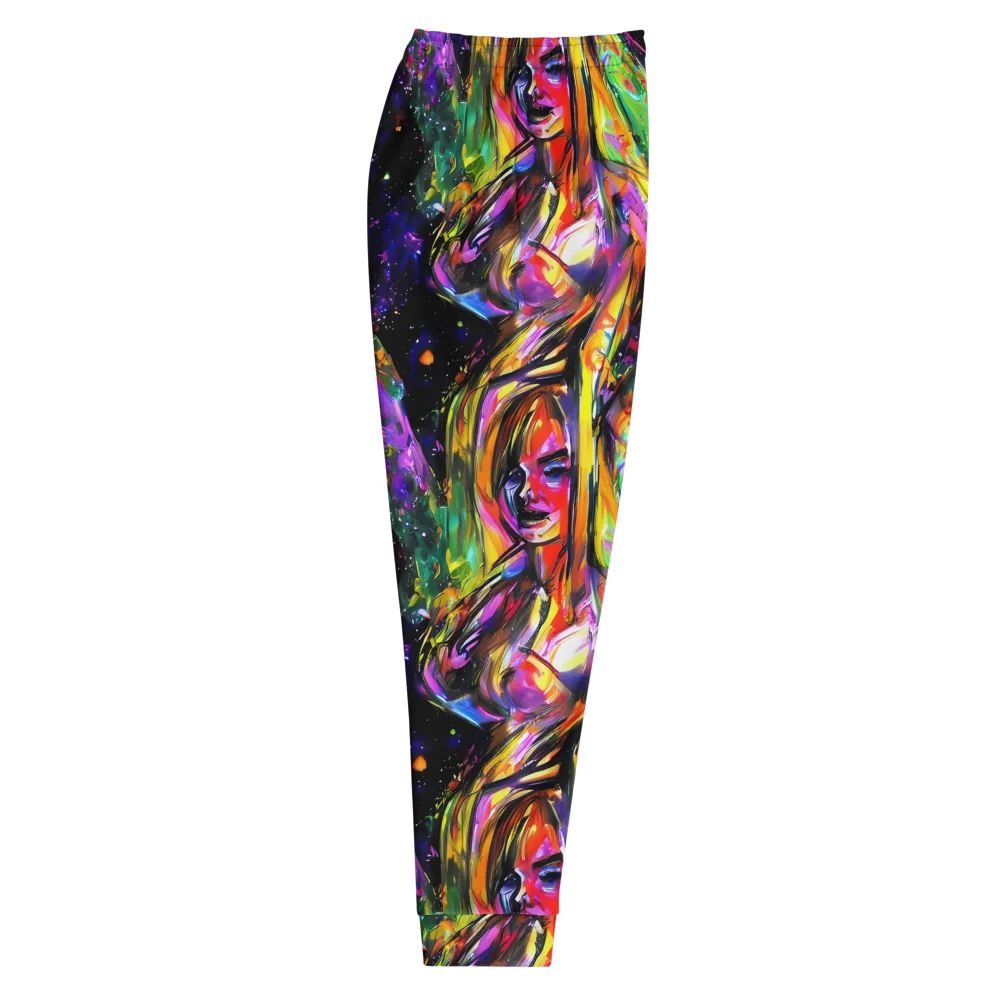 Galactic Flamenco on Men's Joggers — Right
