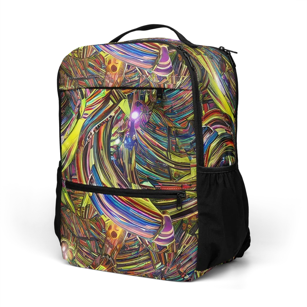 Quantum Palette on Utility Backpack — Left Front