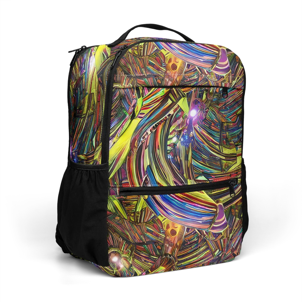 Quantum Palette on Utility Backpack — Right Front