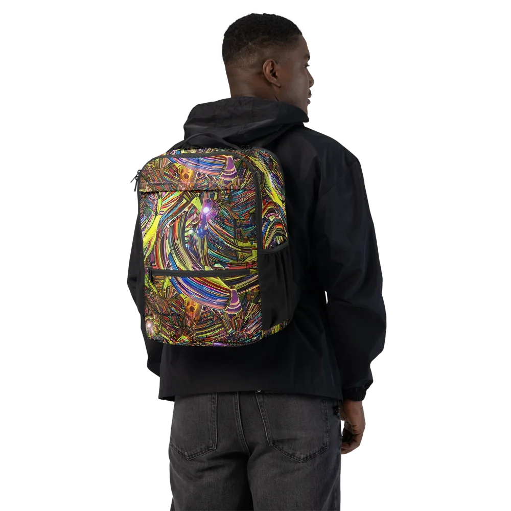 Quantum Palette on Utility Backpack — Back