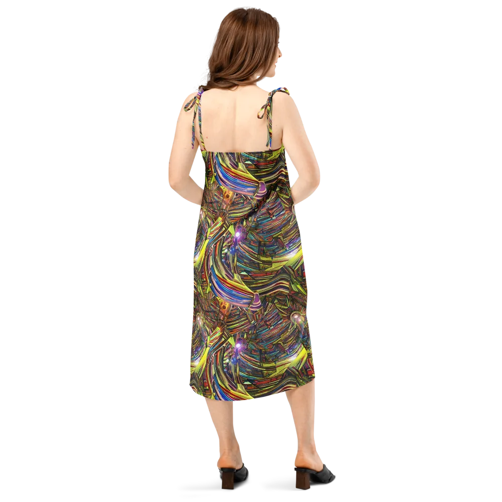 Quantum Palette on Slip Dress — Back