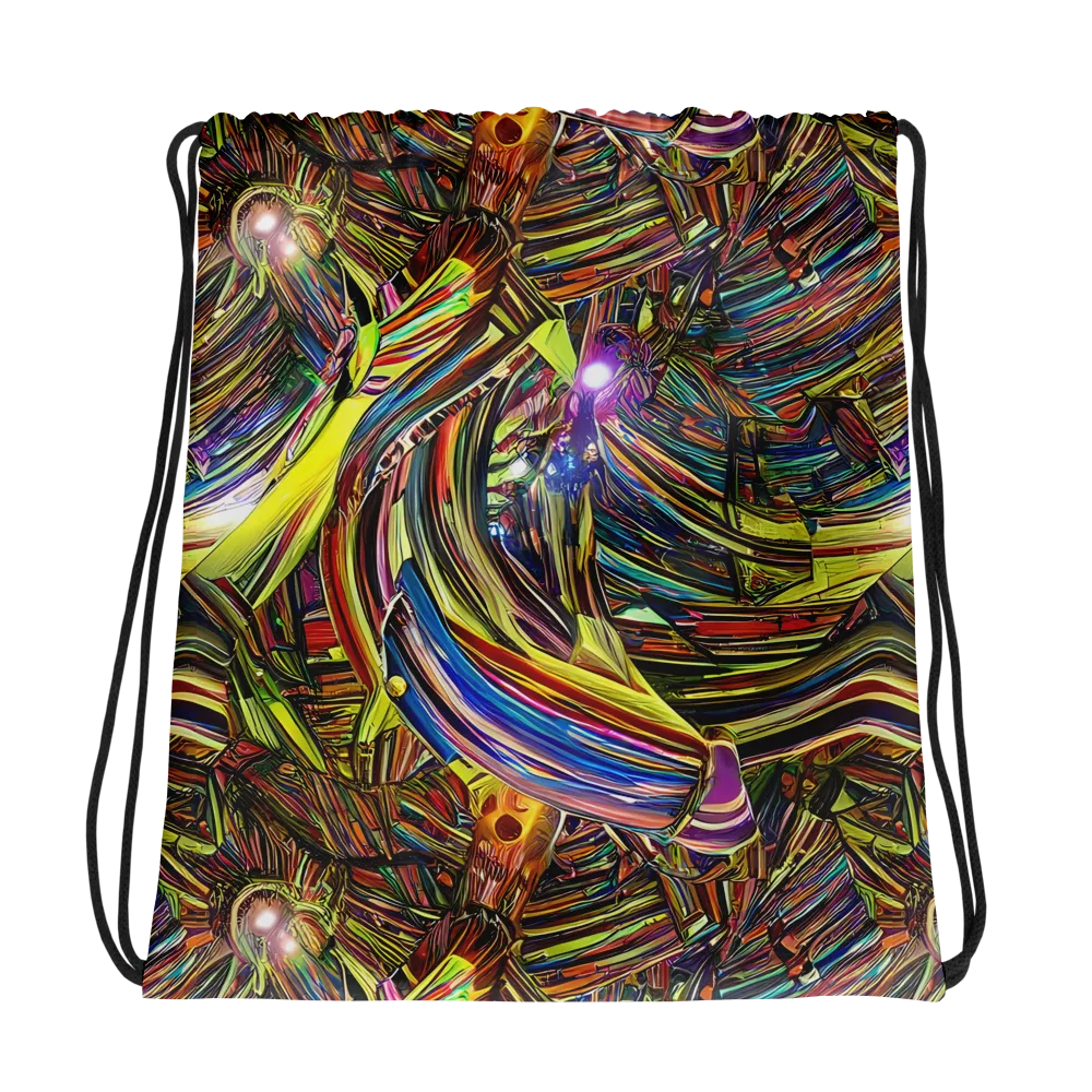 Quantum Palette on Drawstring Bag — Photo