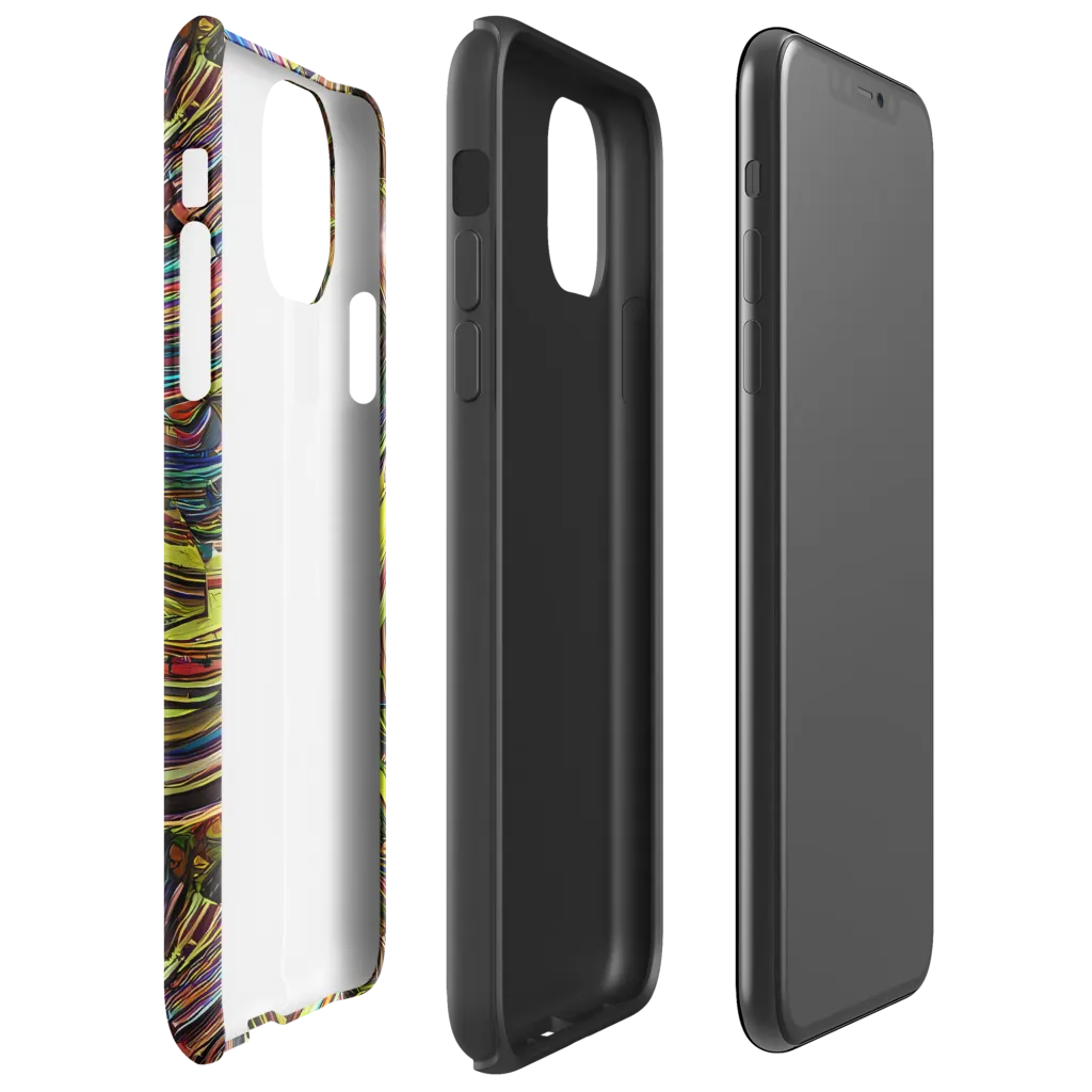 Quantum Palette on Tough Case for iPhone® — Right