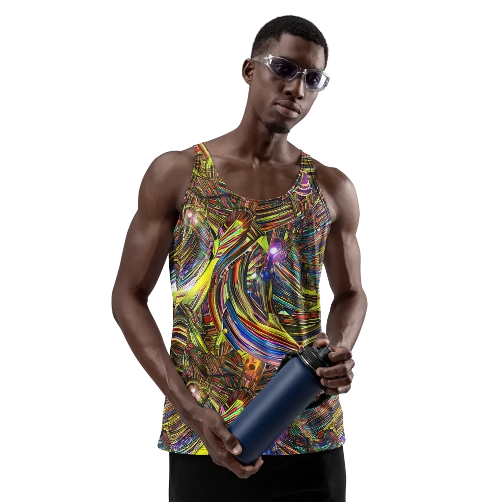 Quantum Palette on Men's Tank Top — Front