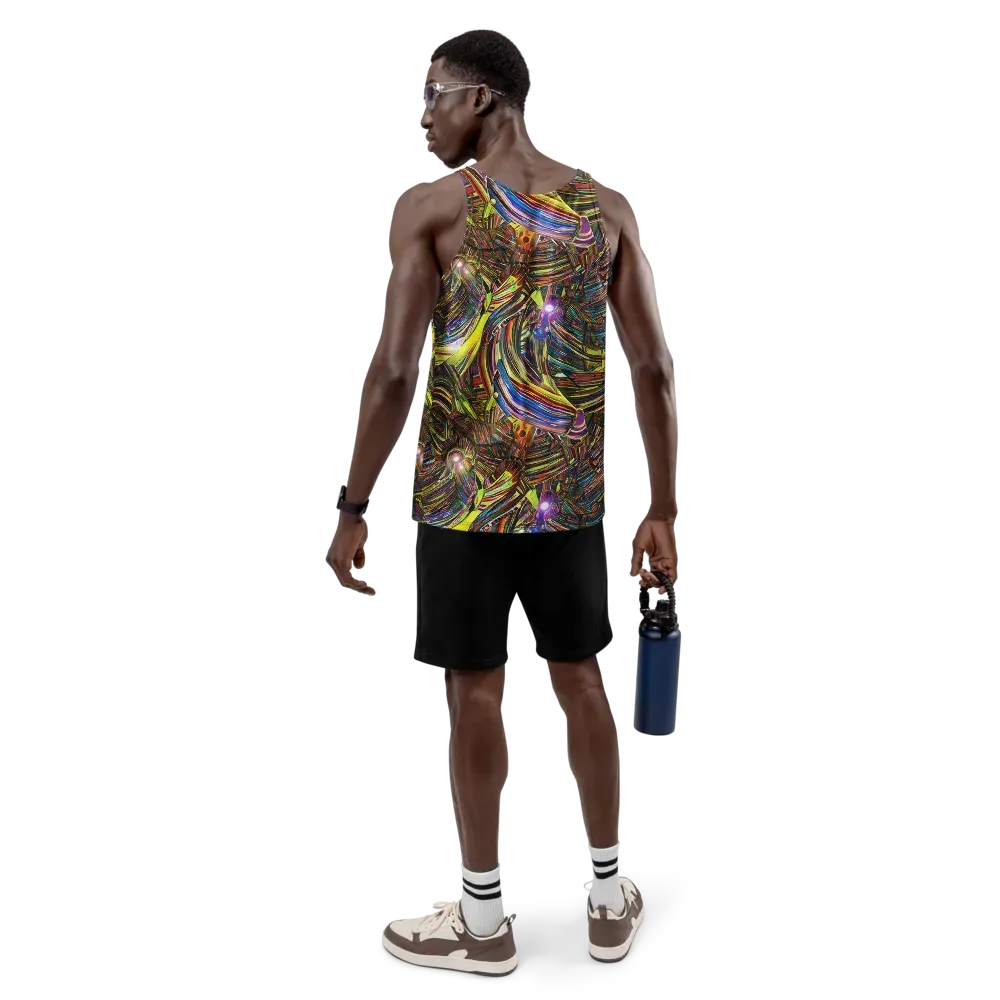Quantum Palette on Men's Tank Top — Back