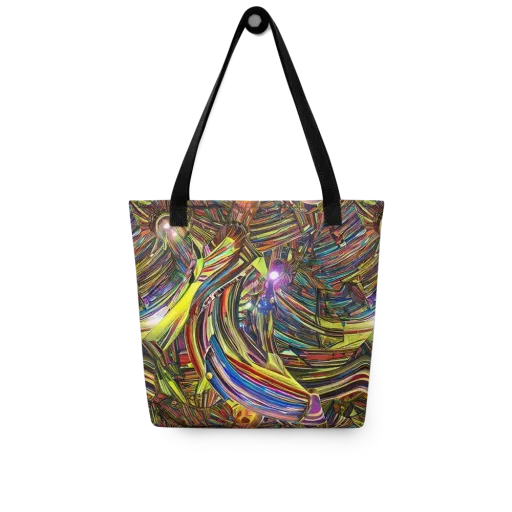 Quantum Palette on a Tote Bag
