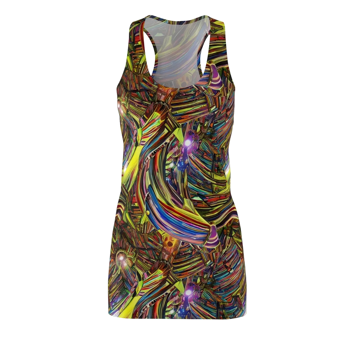 Quantum Palette on Racerback Dress — Front