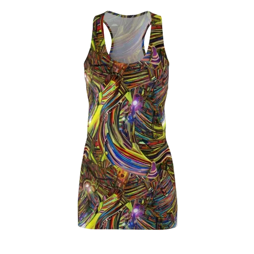 Quantum Palette on a Racerback Dress