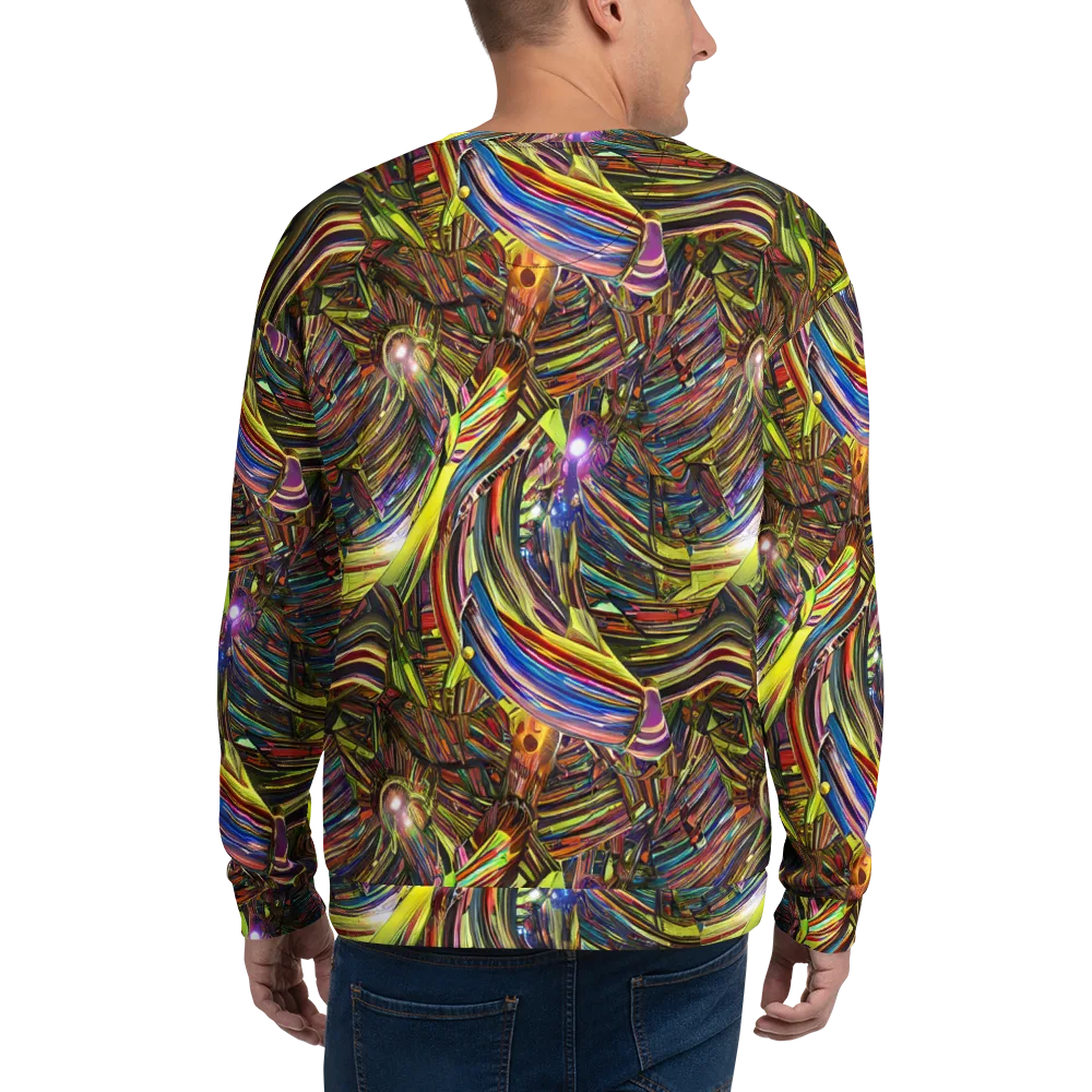 Quantum Palette on Sweatshirt — Back