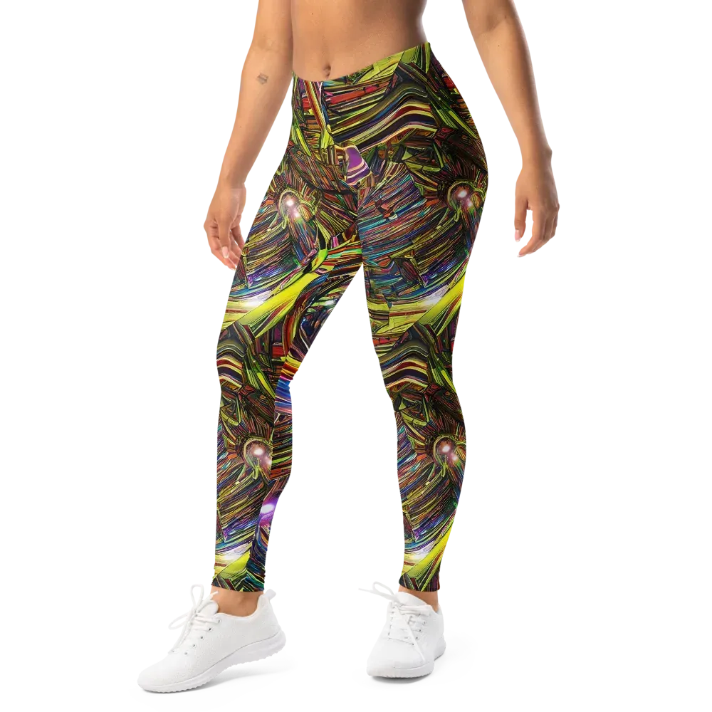 Quantum Palette on Leggings — Left Front