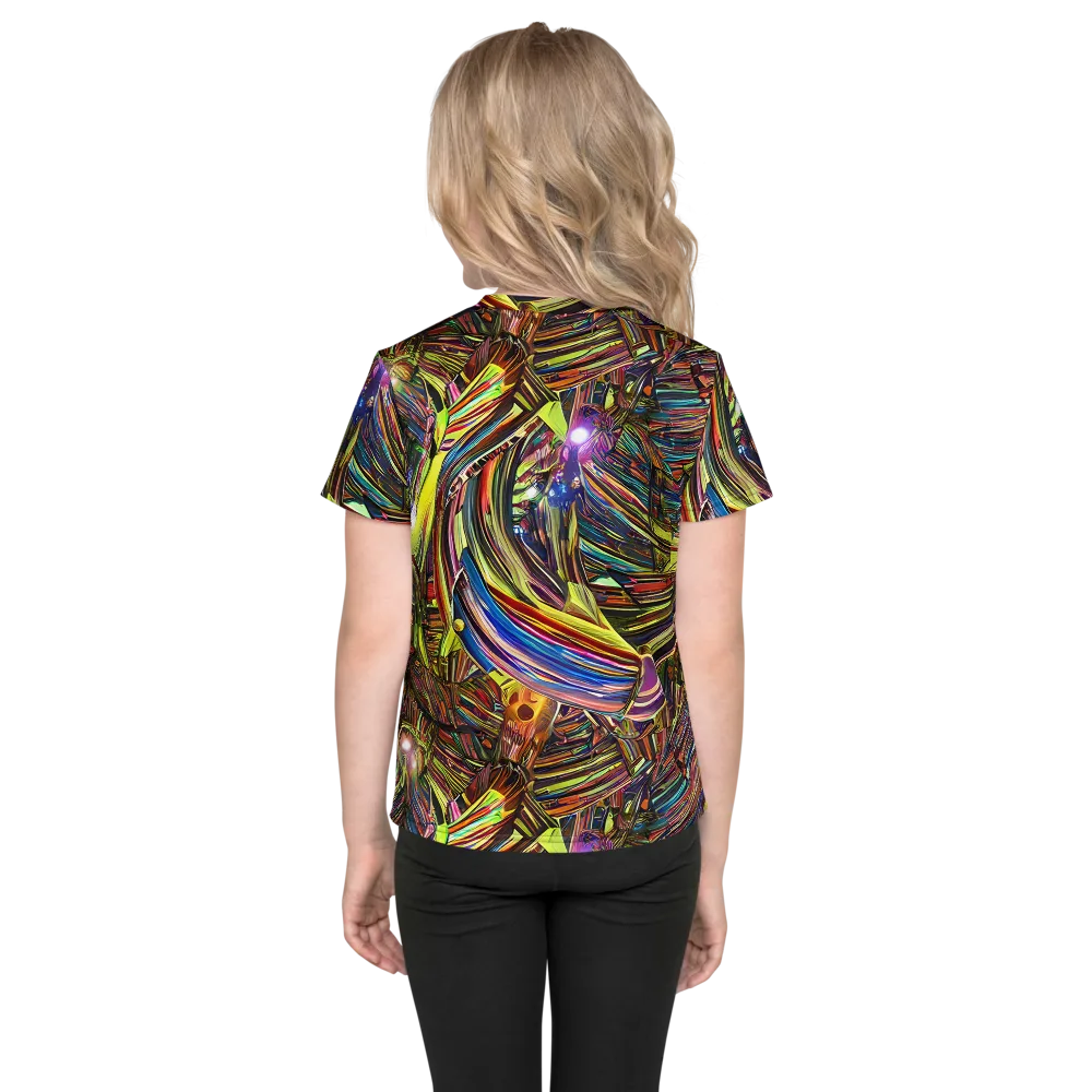 Quantum Palette on Kids Crew Neck T-Shirt — Back