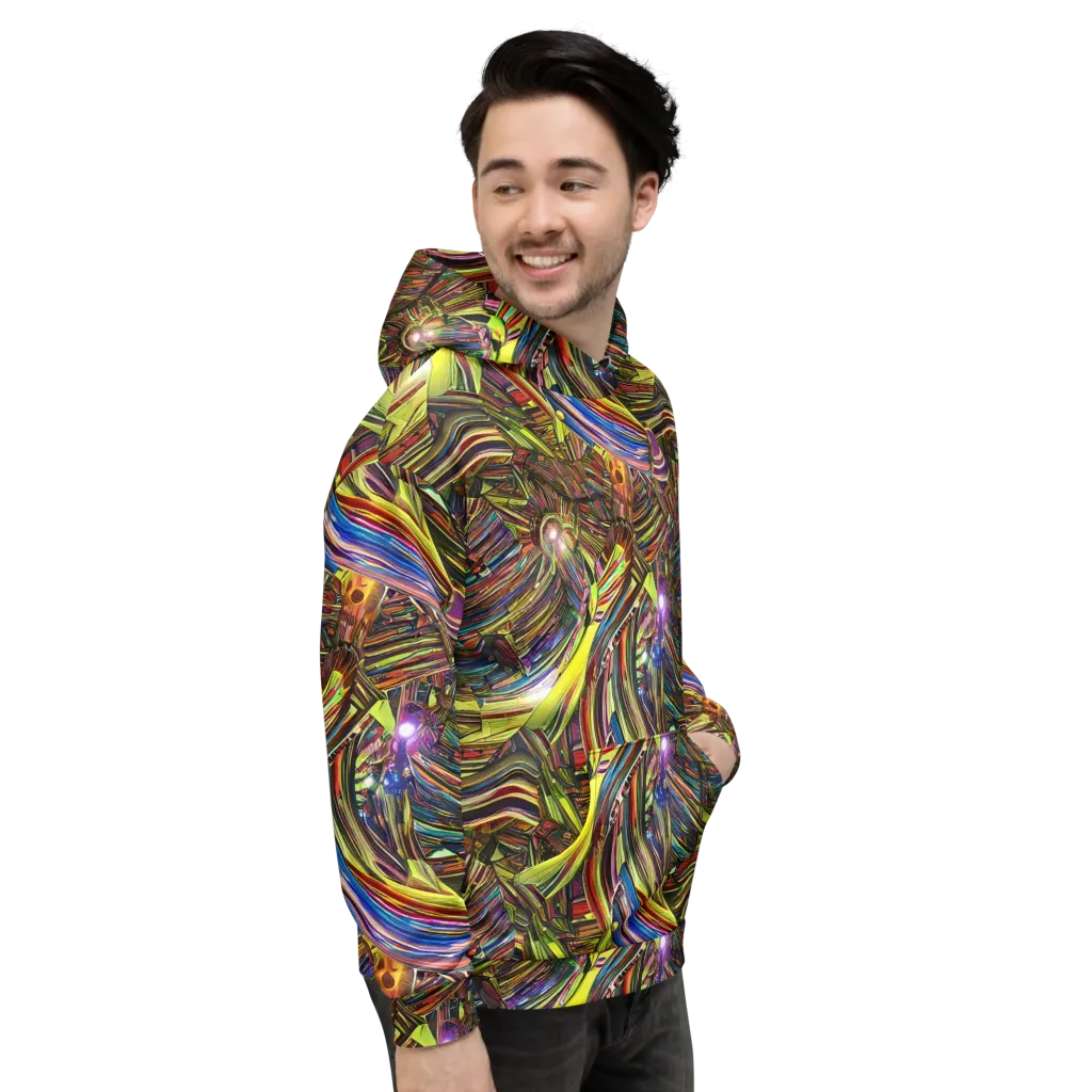 Quantum Palette on Hoodie — Right
