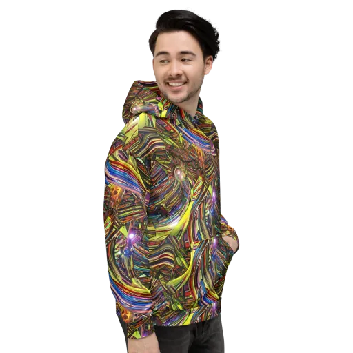 Quantum Palette on a Hoodie