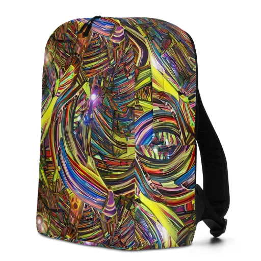 Quantum Palette on a Minimalist Backpack