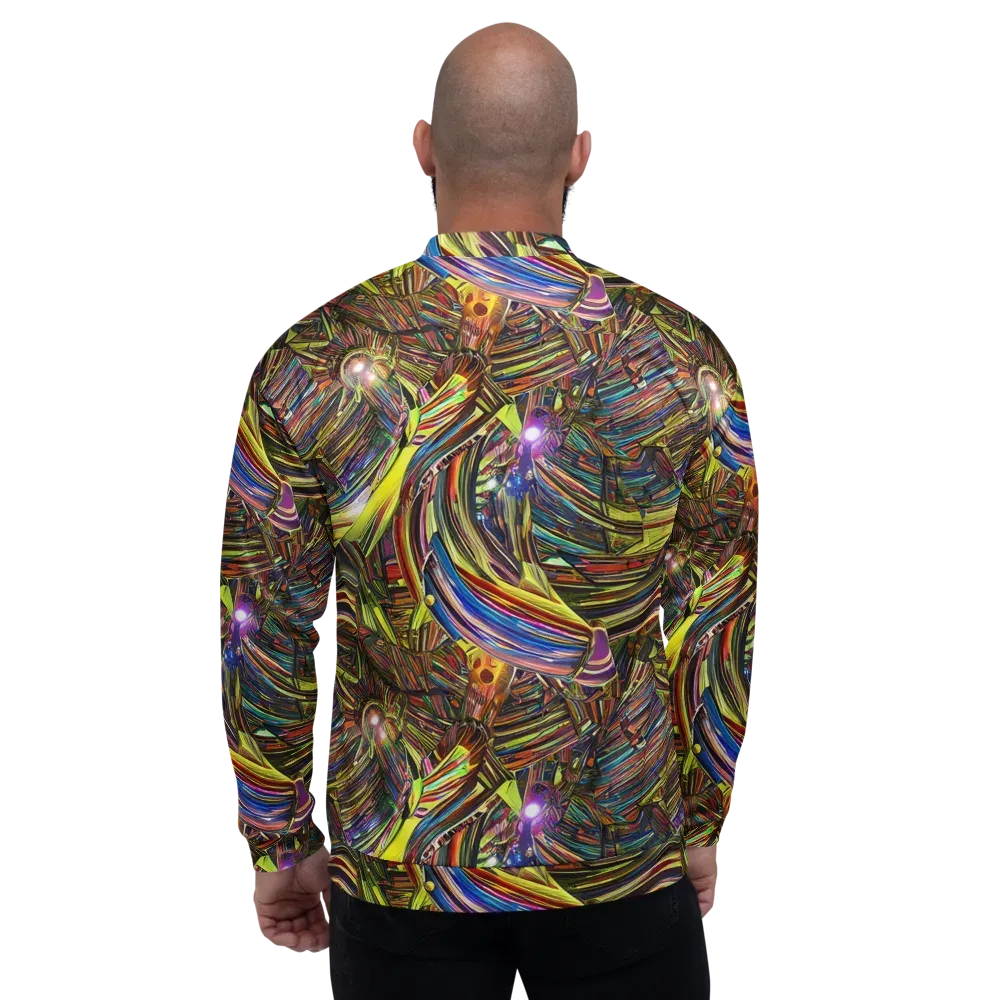 Quantum Palette on Bomber Jacket — Back