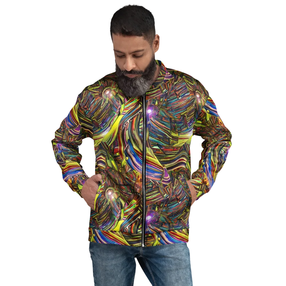 Quantum Palette on Bomber Jacket — Front