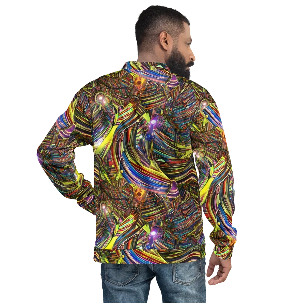 Quantum Palette on Bomber Jacket — Back