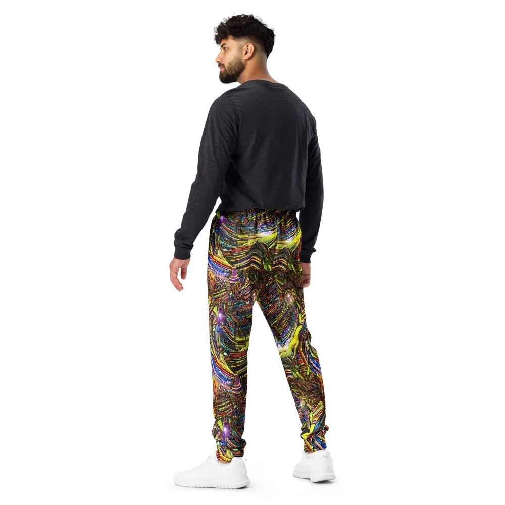 Quantum Palette on Men's Joggers — Back