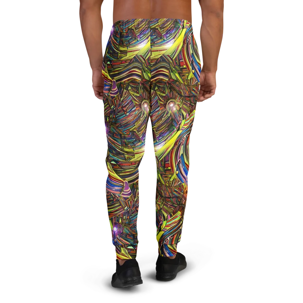 Quantum Palette on Men's Joggers — Back