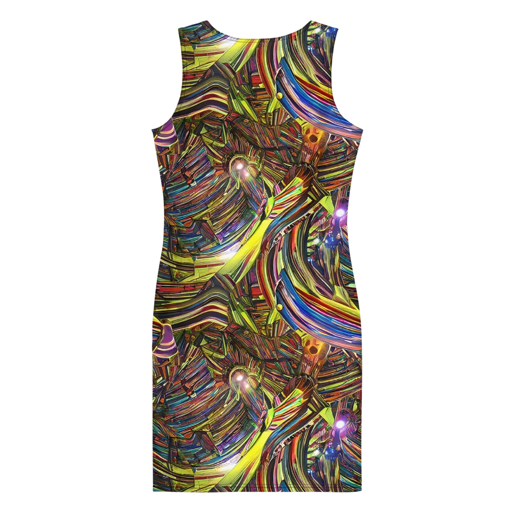 Quantum Palette on Bodycon Dress — Back