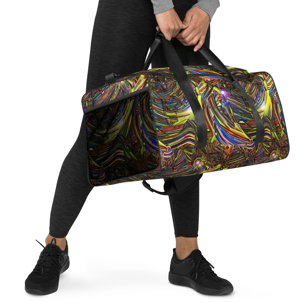 Quantum Palette on Duffle Bag — Right Front