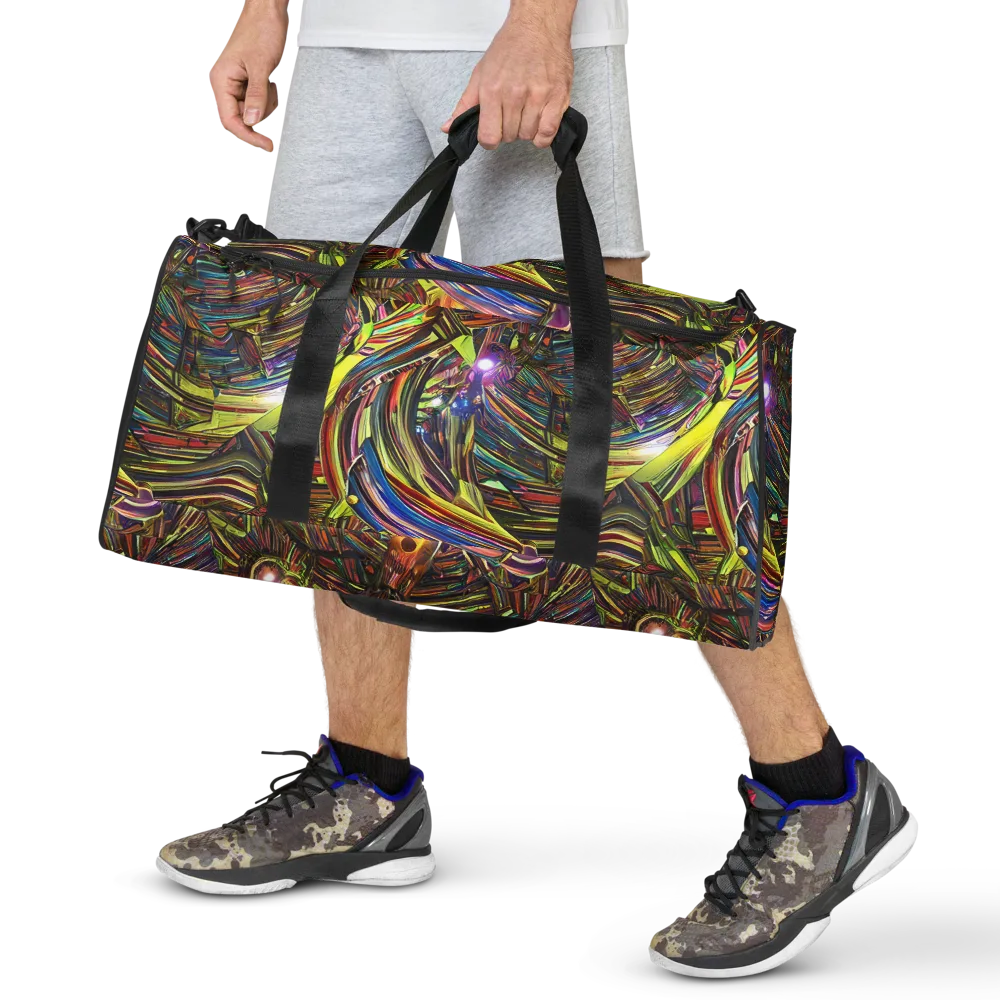 Quantum Palette on Duffle Bag — Front