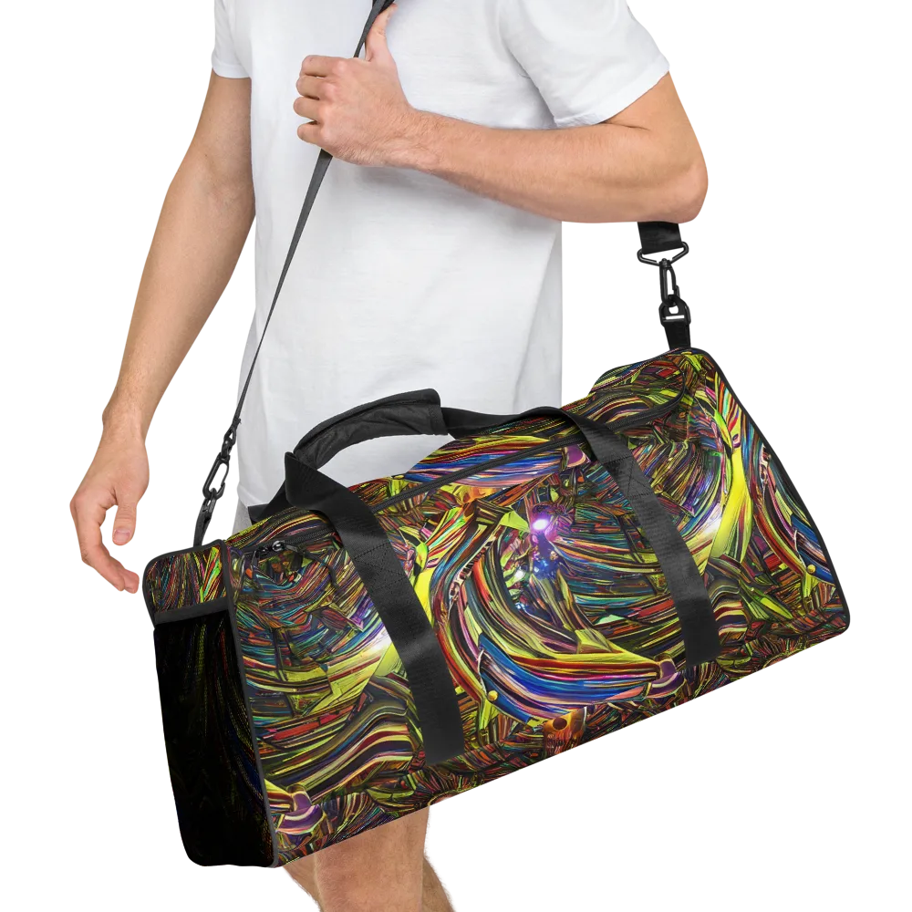 Quantum Palette on Duffle Bag — Right Front