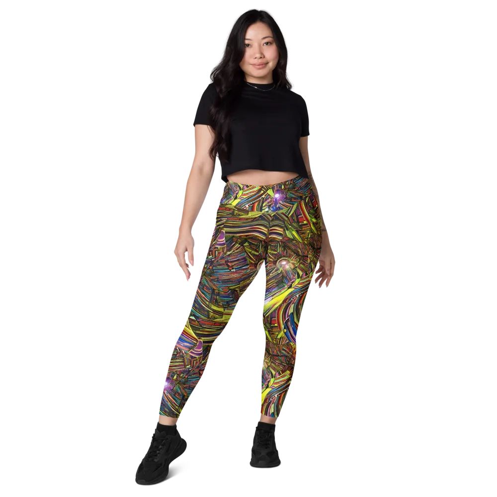 Quantum Palette on Leggings with Pockets — Front