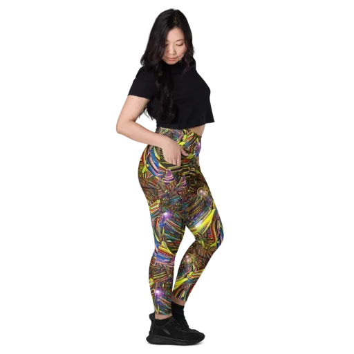 Quantum Palette on a Leggings with Pockets