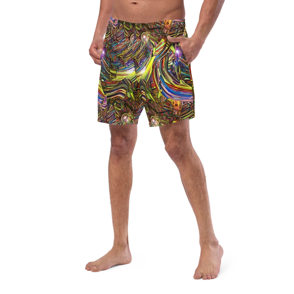 Quantum Palette on Swim Trunks — Left Front