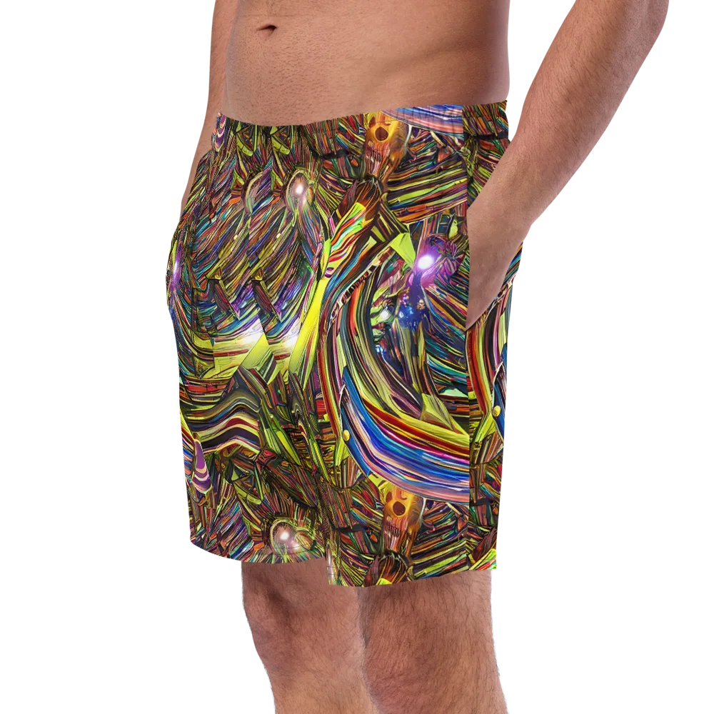 Quantum Palette on Swim Trunks — Left Front