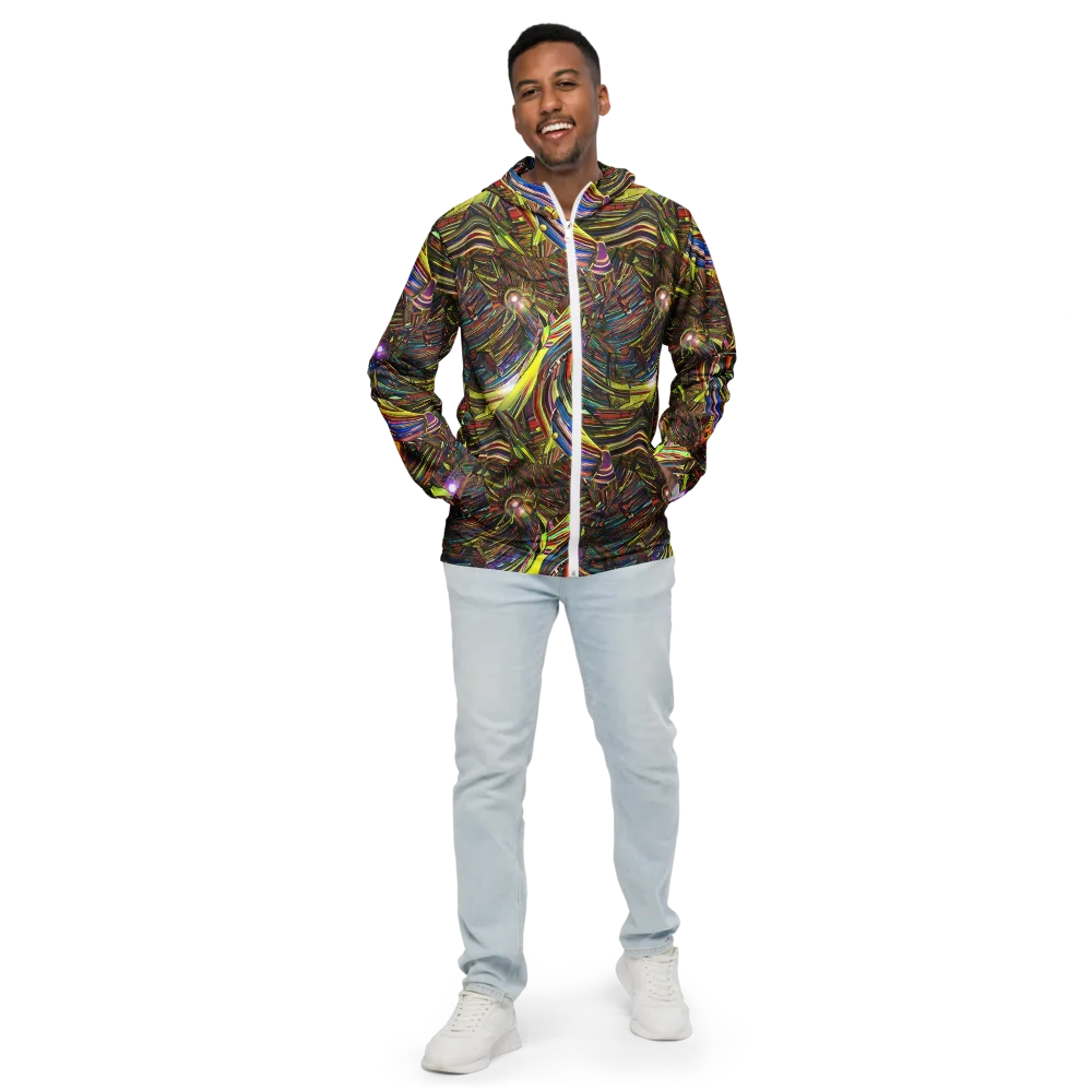 Quantum Palette on Men's Windbreaker — Front
