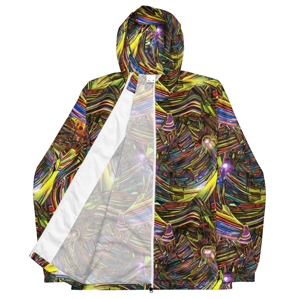 Quantum Palette on Men's Windbreaker — Front
