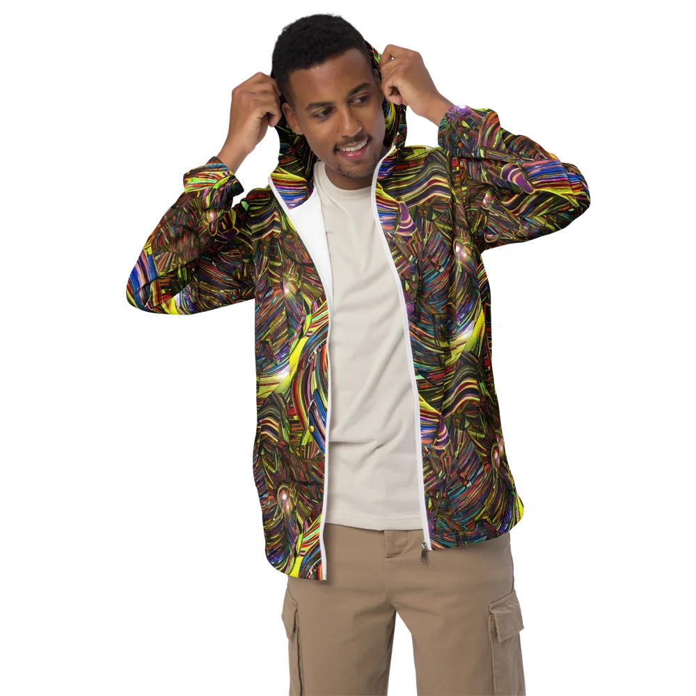 Quantum Palette on Men's Windbreaker — Front