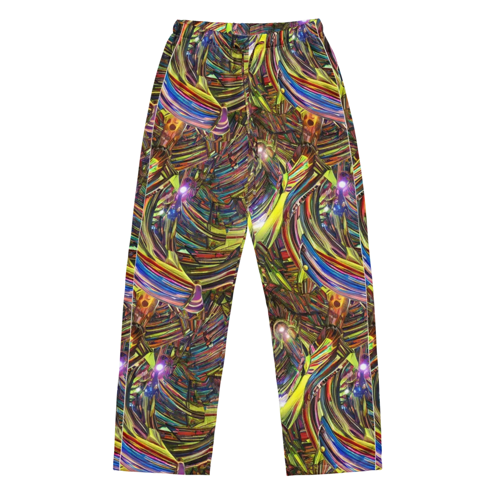 Quantum Palette on Women's Pajama Pants — Front