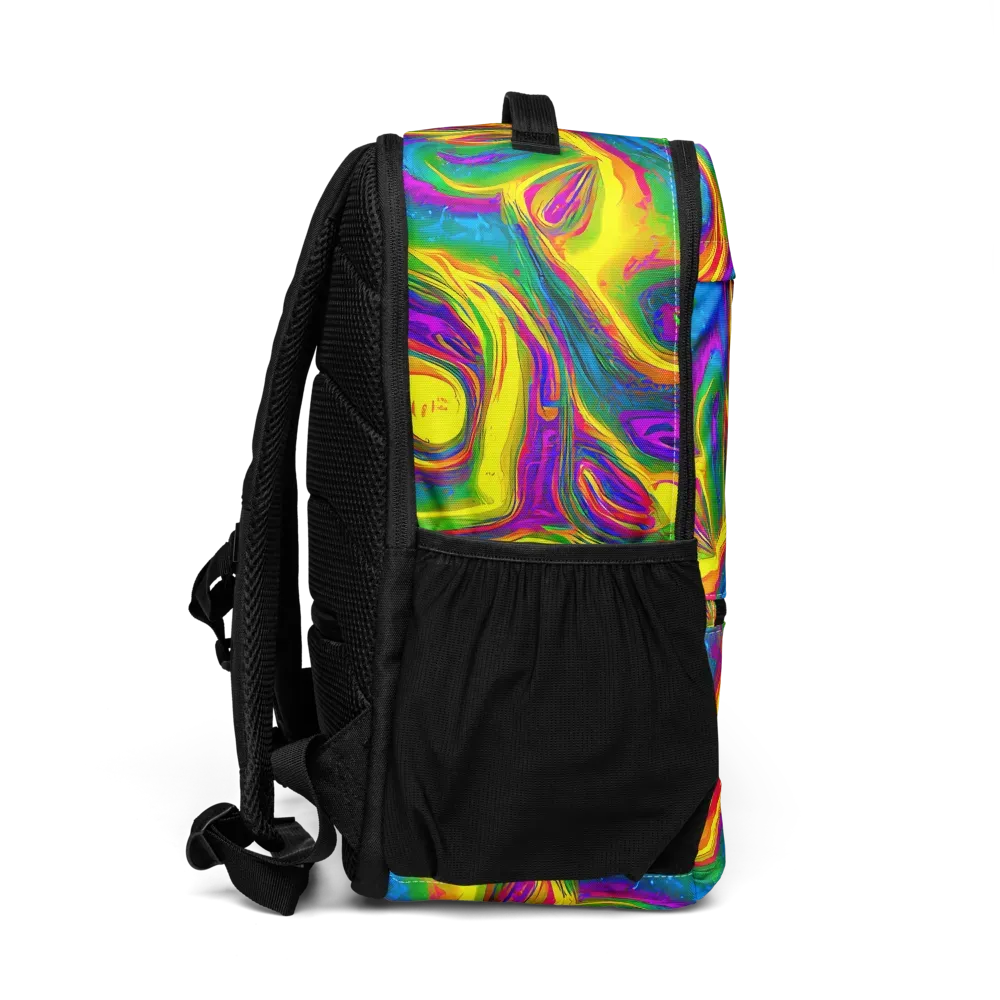 Electric Aurora on Utility Backpack — Right
