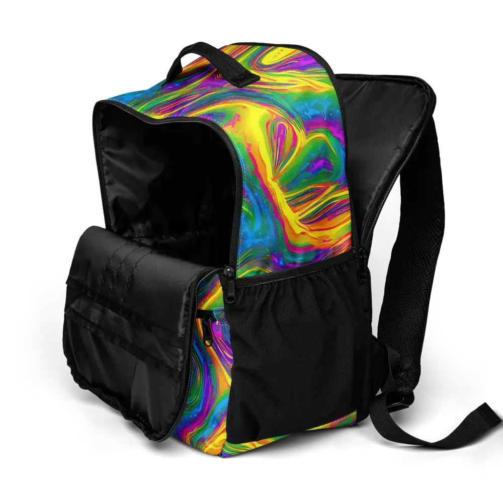Electric Aurora on Utility Backpack — Product details 2