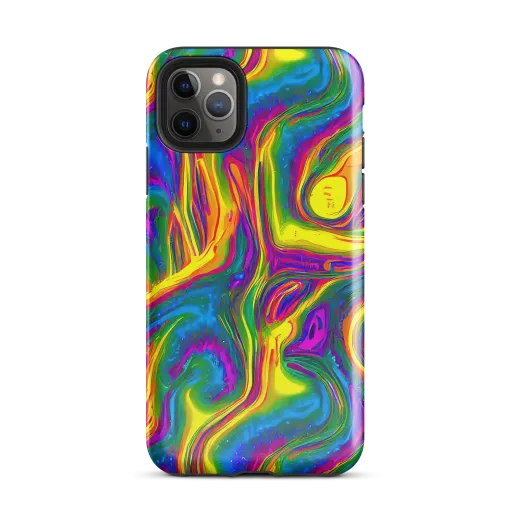 Electric Aurora on a Tough Case for iPhone®