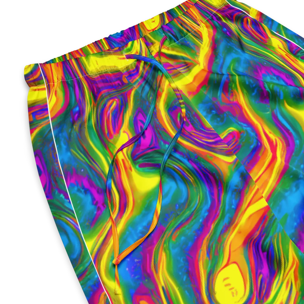 Electric Aurora on Women's Pajama Pants — Product details