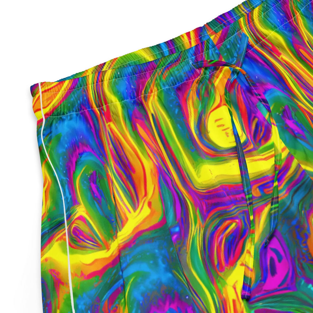 Electric Aurora on Women's Pajama Shorts — Product details