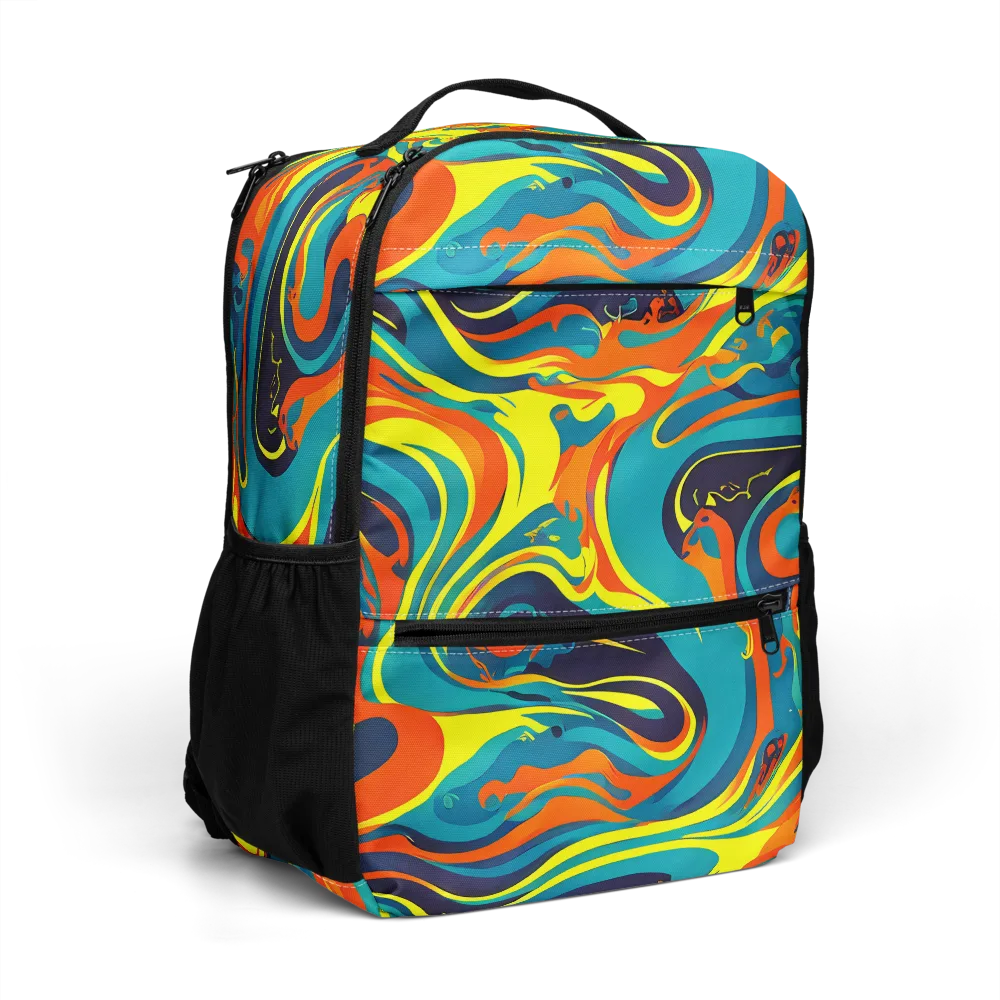 Mythic Maelstrom on Utility Backpack — Right Front